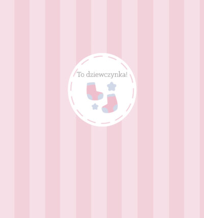 Cukierki Krówki na Baby Shower w różowe paski wzór 8- 1kg słodkości! Krówki cukierki wimpreze.pl 2