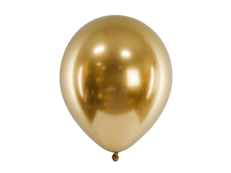 Balony czarne i złote 27,5 cm – 50szt Balony i akcesoria wimpreze.pl 2