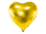 Balon foliowy serce złote – 45cm Balony foliowe wimpreze.pl 7