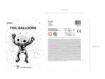 Balon foliowy szkielet, 84x100cm – na halloween! Balony foliowe wimpreze.pl 9