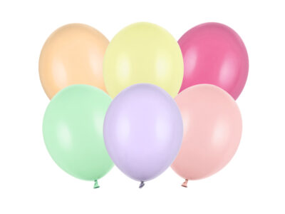 Balony, strong, pastel, 27 cm, mix kolorów, 50 sztuk Balony dla dorosłych wimpreze.pl