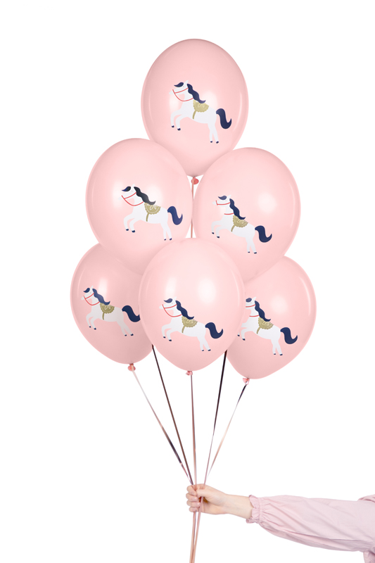 Zestaw balony jednorożec na urodziny roczek 5szt Balony i akcesoria wimpreze.pl 4
