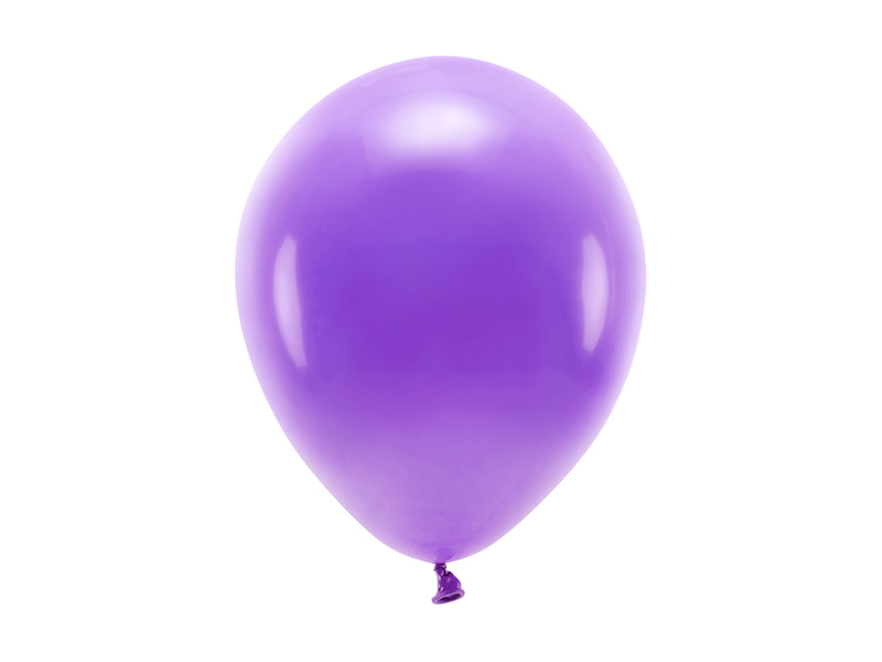 Balony eco 26cm pastelowe, fiolet – na halloween! Balony ECO wimpreze.pl 2
