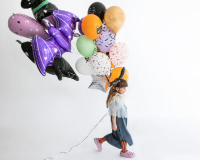 Balon foliowy nietoperz, 119,5×51 cm, mix – na halloween! Balony foliowe wimpreze.pl 2