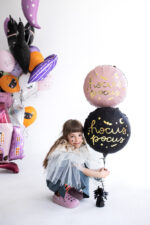 Balon foliowy na halloween – Hocus Pocus, 45 cm, różowy Balony foliowe wimpreze.pl 7
