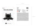 Balon foliowy nietoperz, 80x52cm – na halloween! Balony foliowe wimpreze.pl 11