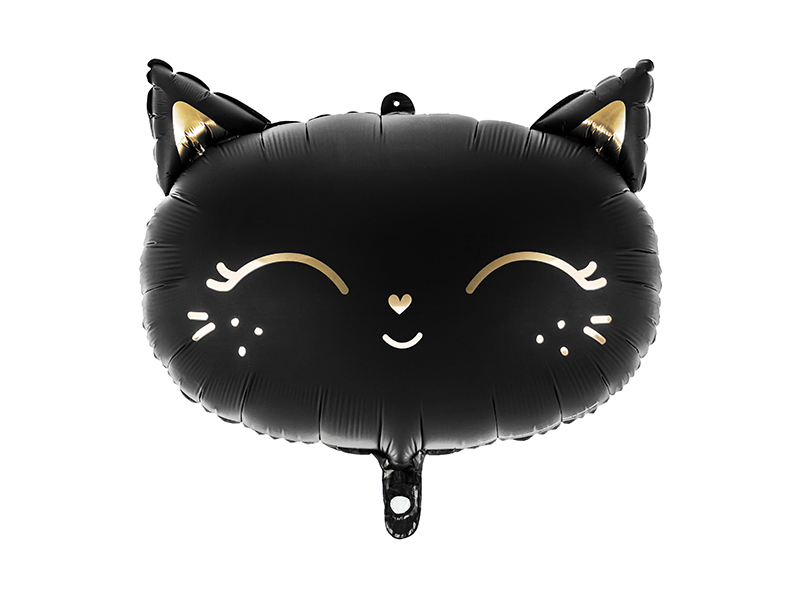 Balon foliowy kotek, 48x36cm, czarny – na halloween! Balony foliowe wimpreze.pl 2