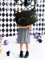 Balon foliowy na halloween – Kotek, 48x36cm, czarny Balony foliowe wimpreze.pl 10