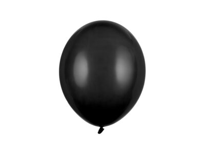 Balony strong 27cm, pastel black – na halloween! Balony i akcesoria wimpreze.pl