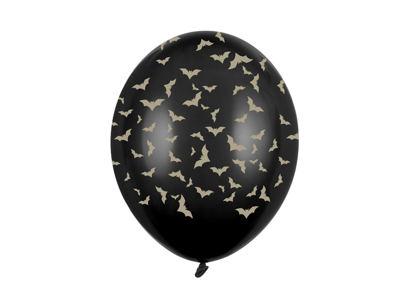 Balony 30 cm, nietoperze, pastel black – na halloween! Balony i akcesoria wimpreze.pl 2