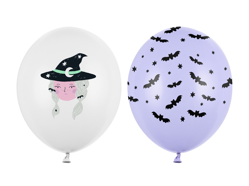 Balony 30 cm, witch, mix – na halloween! Balony i akcesoria wimpreze.pl 2