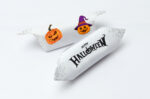 Cukierki krówki na Halloween -1kg – wzór happy! Dekoracje na Halloween wimpreze.pl 10
