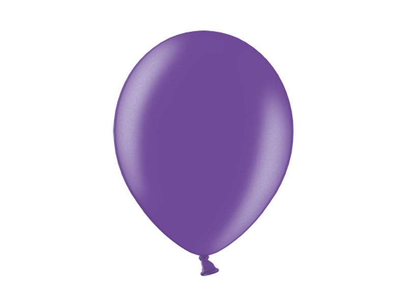 Balony metaliczne fioletowe 30cm – 100szt. Balony i akcesoria wimpreze.pl 2