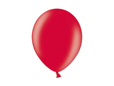 Balony metaliczne Cherry Red 30cm – 100szt. Balony i akcesoria wimpreze.pl