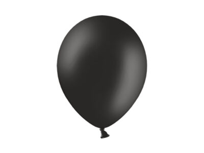 Balony pastelowe czarne 30cm – 100szt. Balony i akcesoria wimpreze.pl