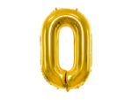 Balon foliowy Cyfra ”0”, 86cm, złoty Balony cyfry wimpreze.pl 4