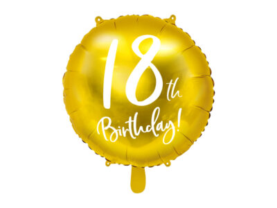 Balon Urodzinowy 18th Birthday Balony i akcesoria wimpreze.pl