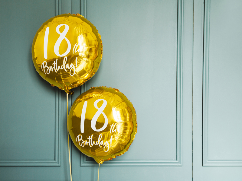 Balon Urodzinowy 18th Birthday Balony i akcesoria wimpreze.pl 5