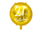 Balon Urodzinowy 21th Birthday Balony i akcesoria wimpreze.pl 5