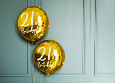 Balon Urodzinowy 21th Birthday Balony i akcesoria wimpreze.pl 2