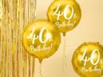 Balon Urodzinowy 40th Birthday Balony i akcesoria wimpreze.pl 8