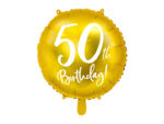 Balon Urodzinowy 50th Birthday Balony i akcesoria wimpreze.pl 7