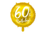 Balon Urodzinowy 60th Birthday Balony i akcesoria wimpreze.pl 7