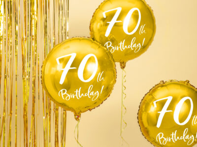 Balon Urodzinowy 70th Birthday Balony i akcesoria wimpreze.pl 2
