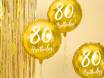 Balon Urodzinowy 80th Birthday Balony i akcesoria wimpreze.pl 8