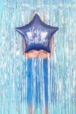 Balon Urodzinowy Happy Birthday 40cm – Granatowy Balony i akcesoria wimpreze.pl 7