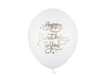 Balony Happy Birthday To You Białe 30cm –  50szt. Balony i akcesoria wimpreze.pl 4