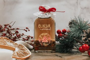 Świąteczna buteleczka z nadrukiem UV MIX WZORÓW 100 ml Inne produkty świąteczne wimpreze.pl 3