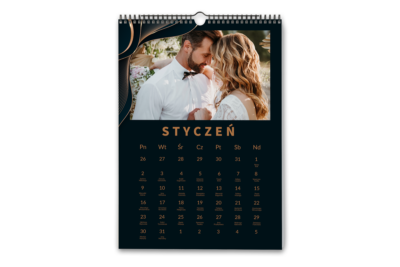 Kalendarz z Twoimi zdjęciami ścienny – wzór 12 Fotokalendarz - prezent na dzień kobiet wimpreze.pl