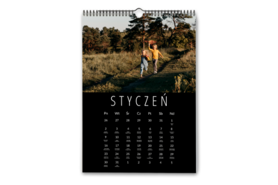 Kalendarz z Twoimi zdjęciami ścienny – wzór 14 Fotokalendarz - prezent na dzień kobiet wimpreze.pl
