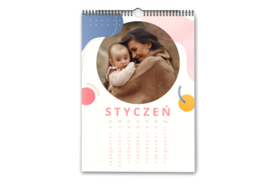 Kalendarz z Twoimi zdjęciami ścienny – wzór 21 Fotokalendarz - prezent na dzień kobiet wimpreze.pl 8