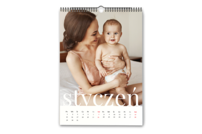 Kalendarz z Twoimi zdjęciami ścienny – wzór 11 Fotokalendarz - prezent na dzień kobiet wimpreze.pl 9